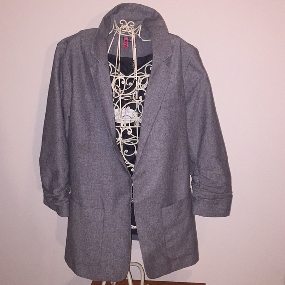 cymbal Jackets & Blazers - Grey modern blazer